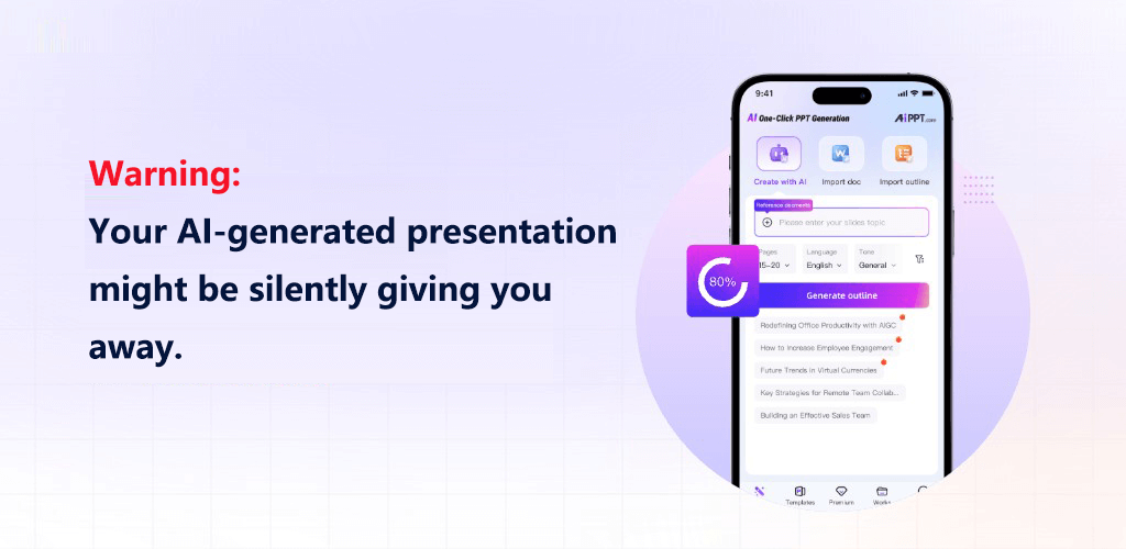 Avertissement : il se peut que votre présentation générée par l'IA vous trahisse en silence.