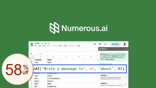 Numerous.ai Discount Coupon Code