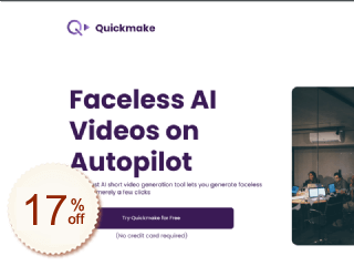 Quickmake Discount Coupon Code