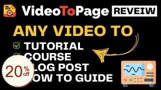 VideoToPage Discount Coupon Code