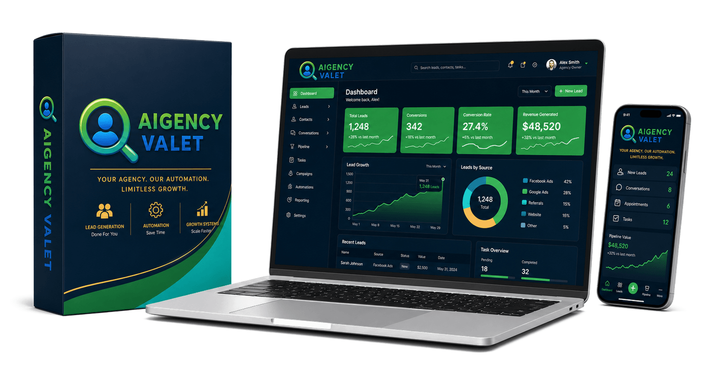 Aigency Valet Screenshot