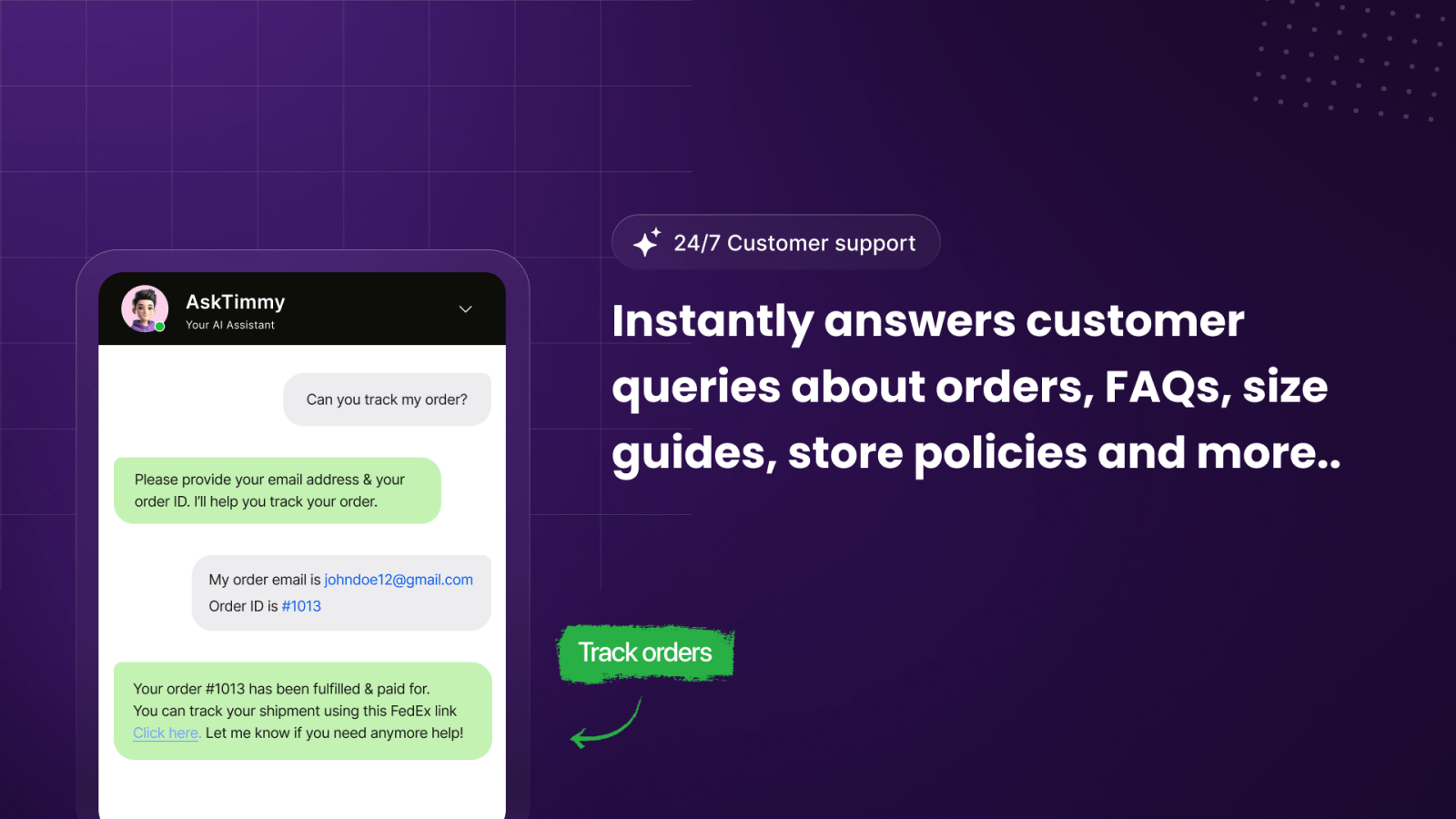 AskTimmy.ai Screenshot