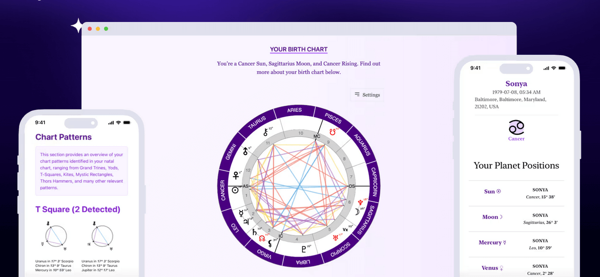 Authority Astrology Screenshot