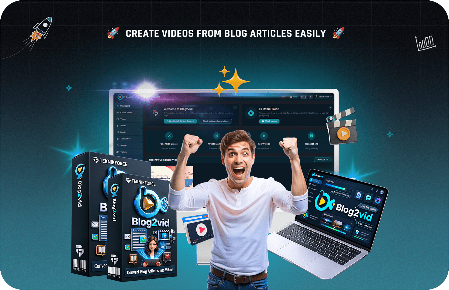 Blog2Vid Screenshot