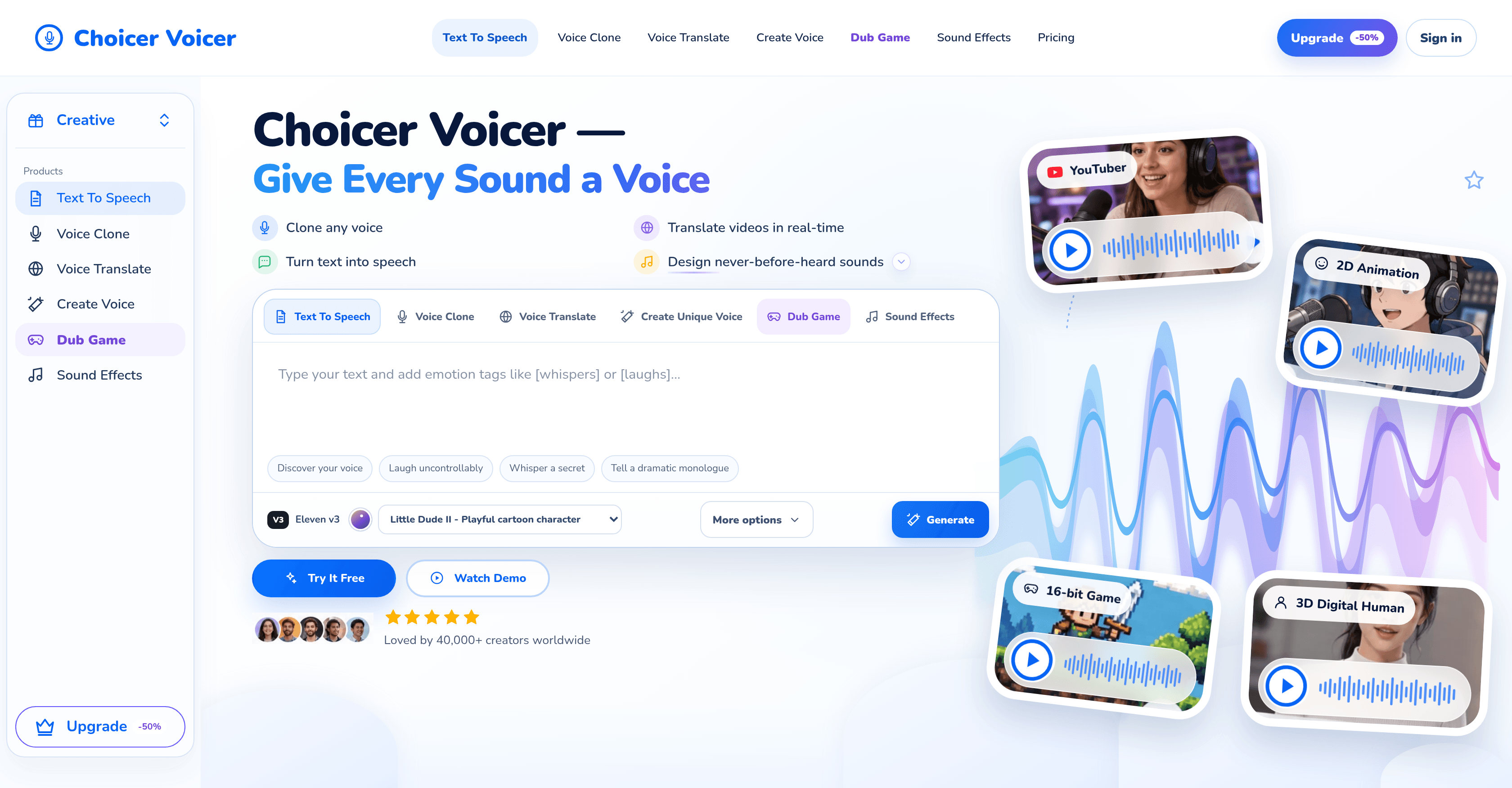 Choicer Voicer Screenshot