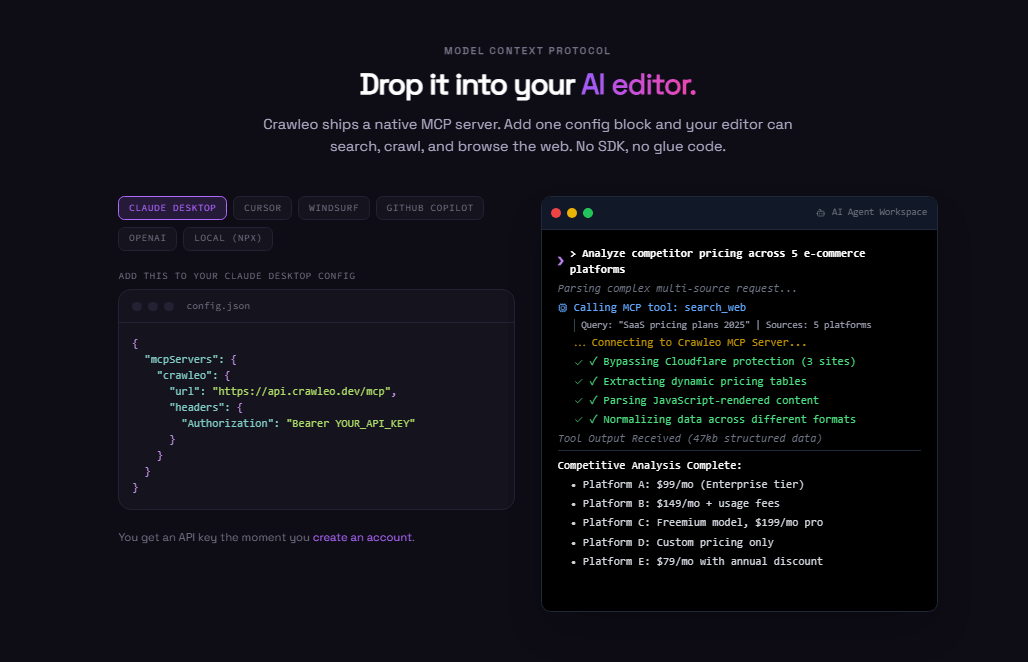 Crawleo Screenshot