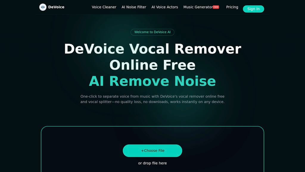 Devoice Screenshot