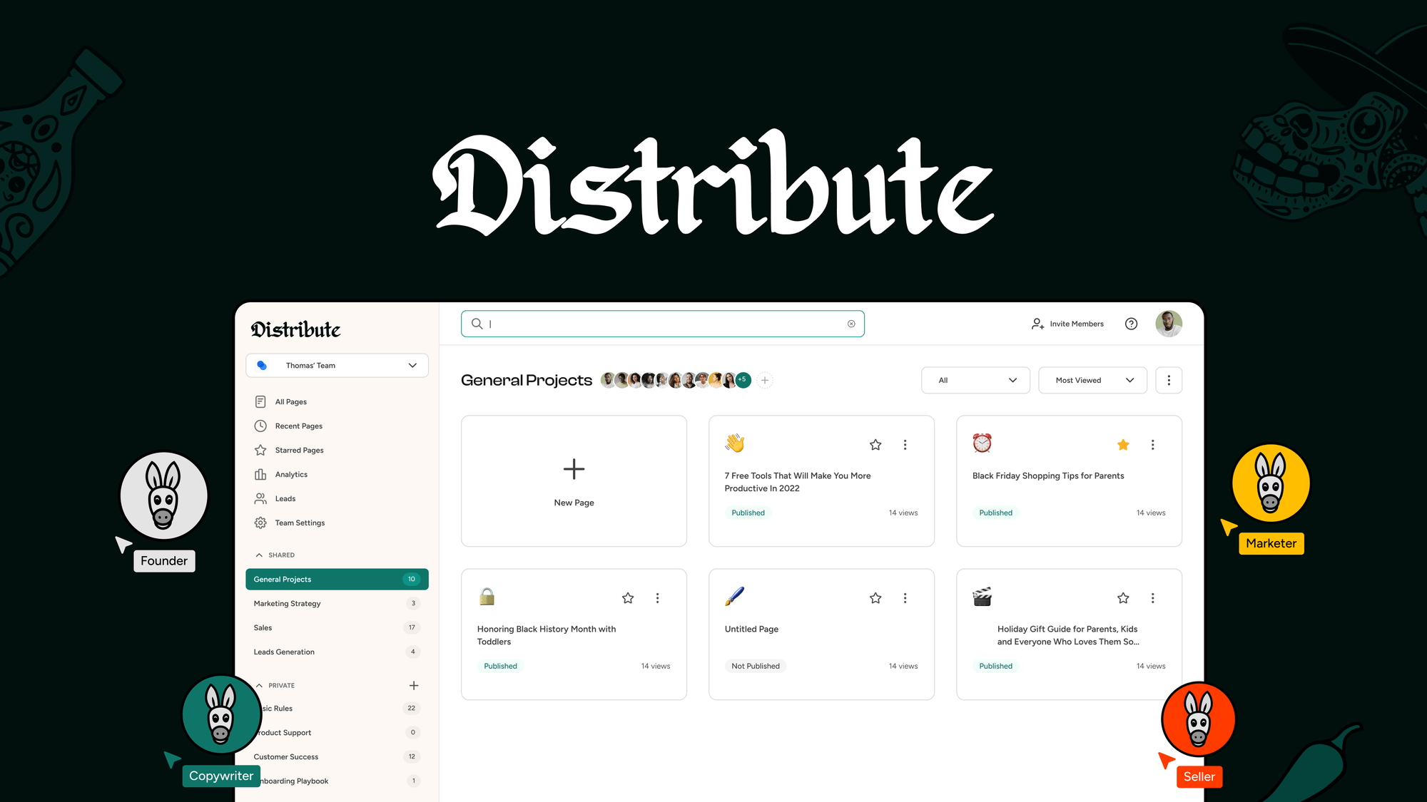 Distribute Screenshot