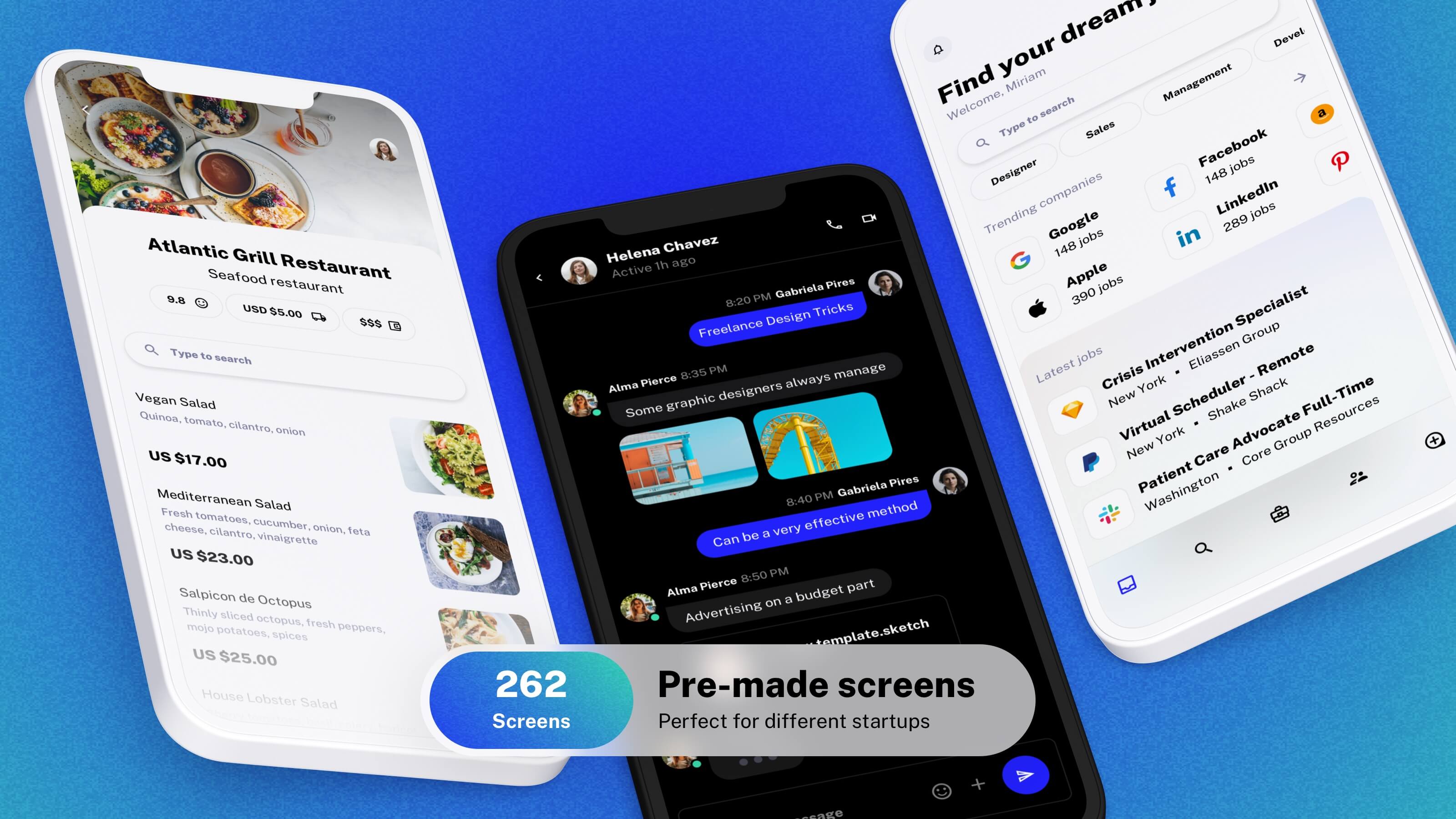 Droid Multipurpose UI Kit Screenshot