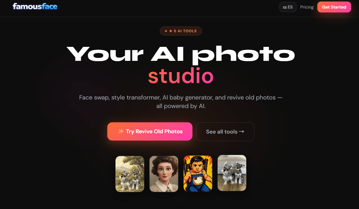 FamousFace Screenshot