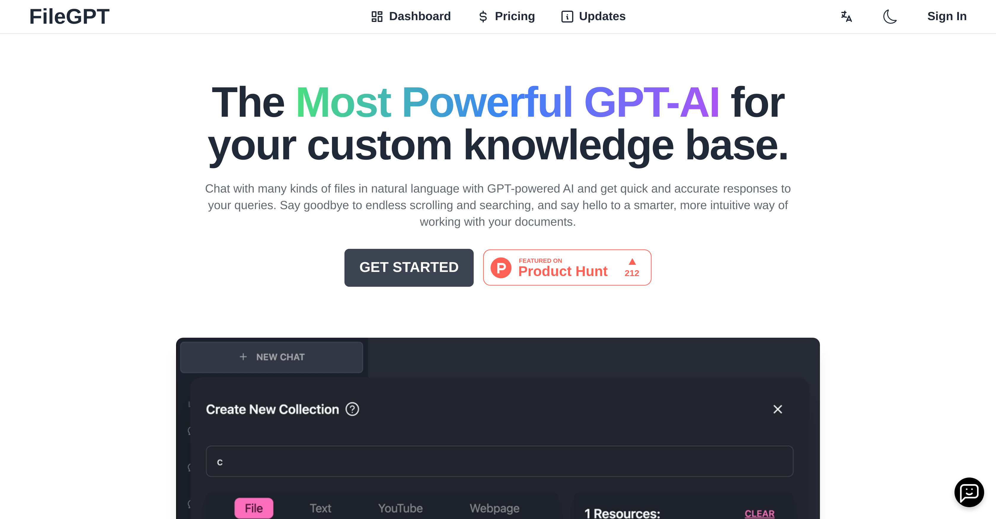 FileGPT Screenshot