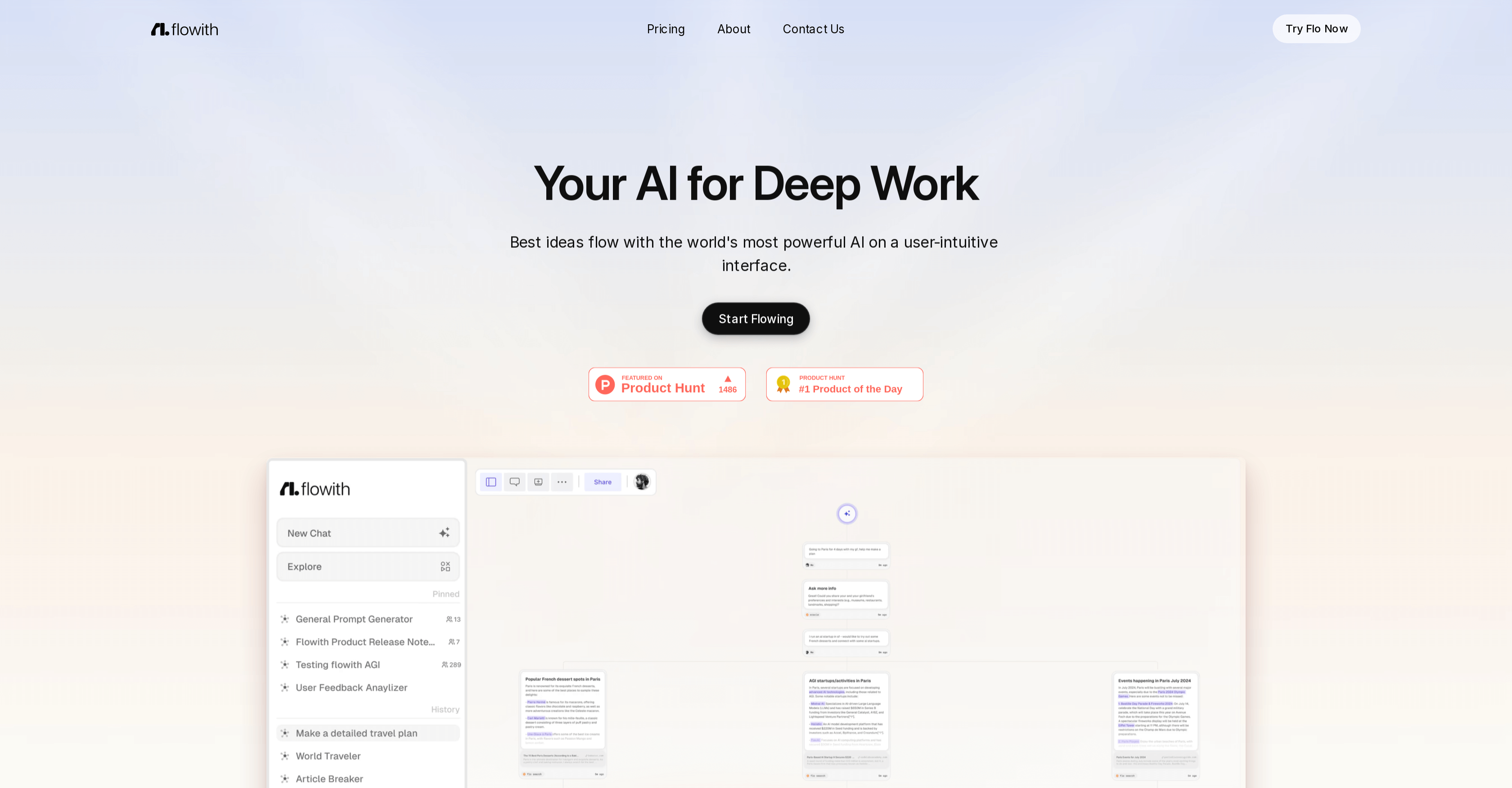 Flowith AI Screenshot
