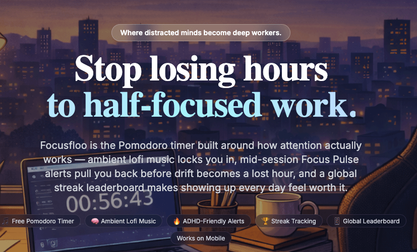 Focusfloo Screenshot