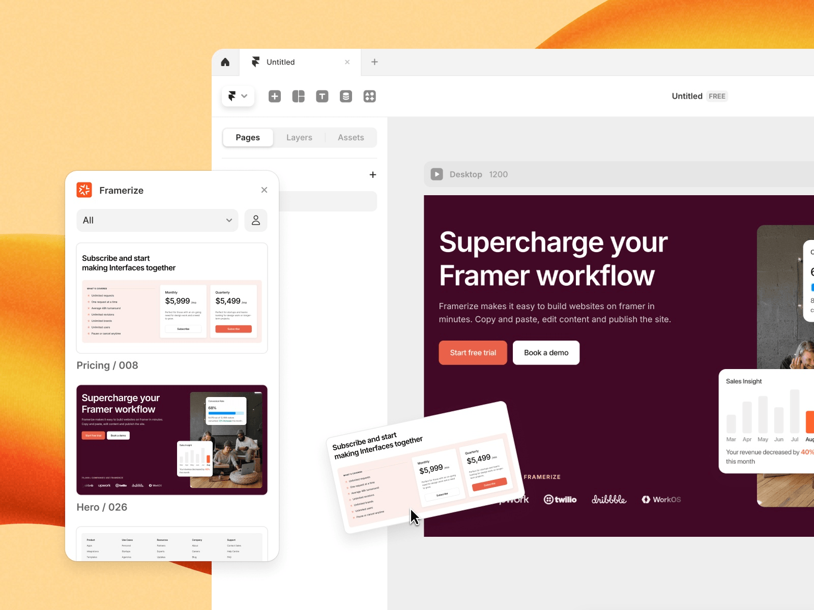 Framerize Screenshot