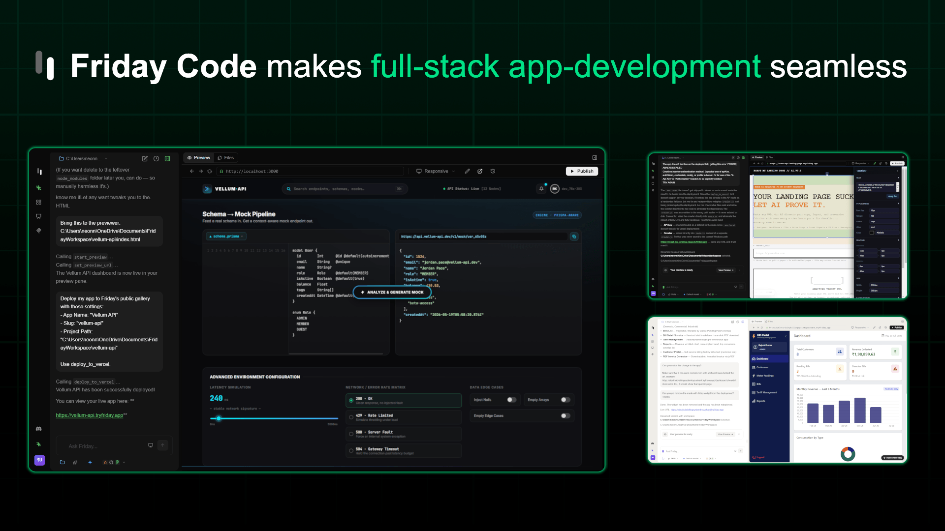 Friday Code Screenshot