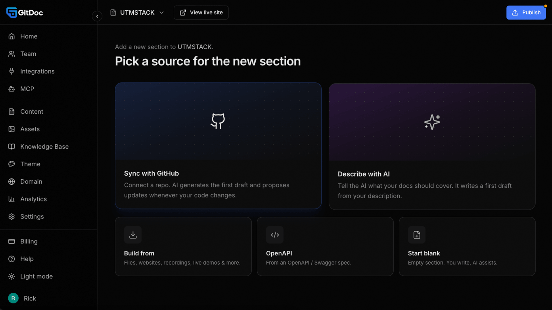 GitDoc Screenshot