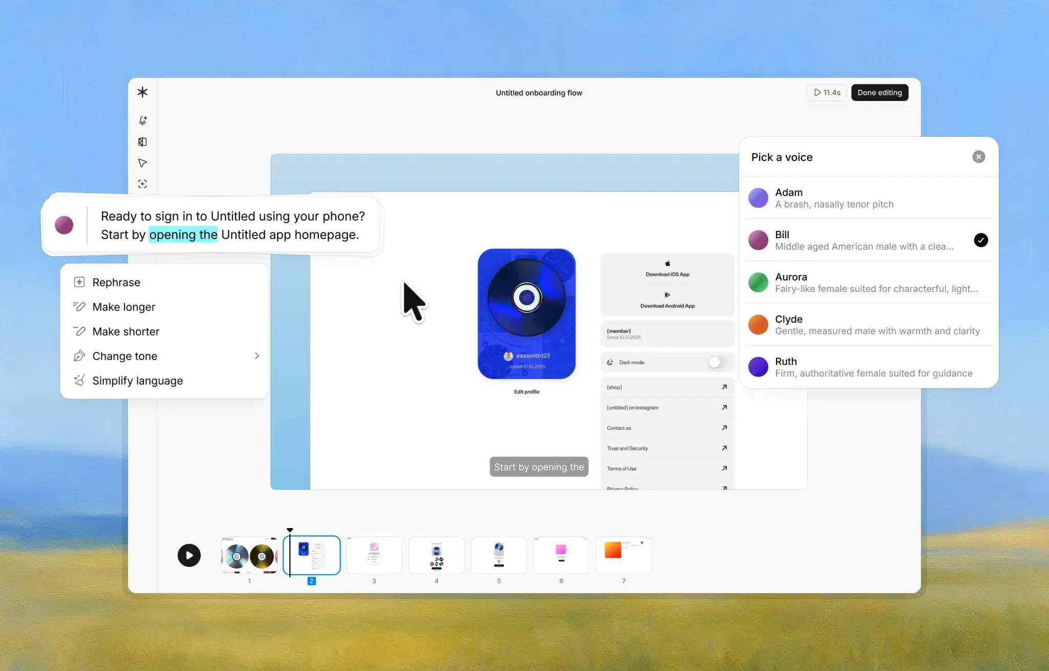 Guideless Screenshot