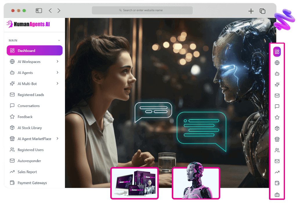 HumanAgents AI Screenshot