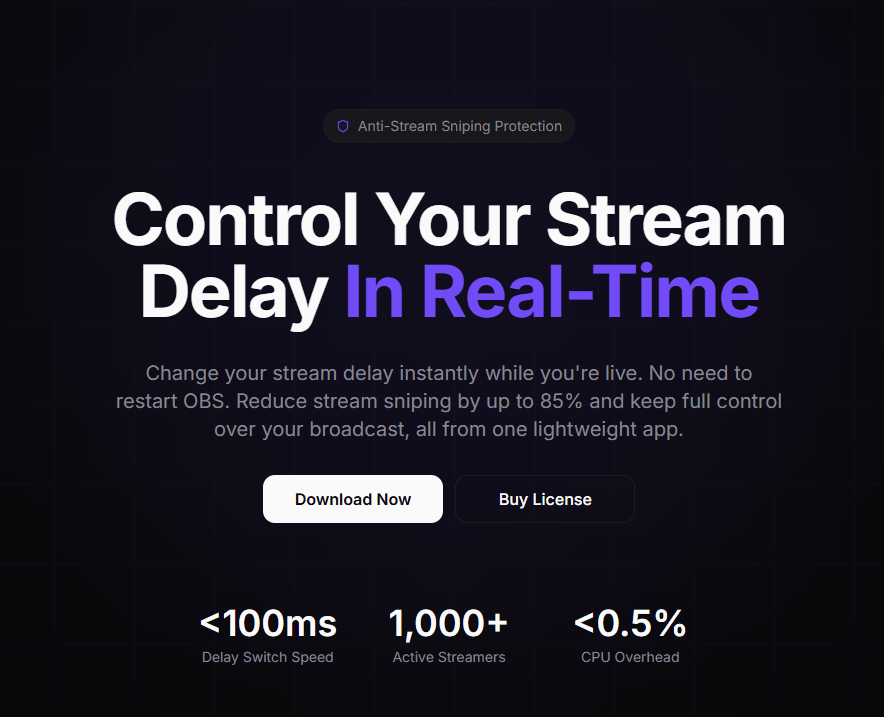 InstantDelay Screenshot