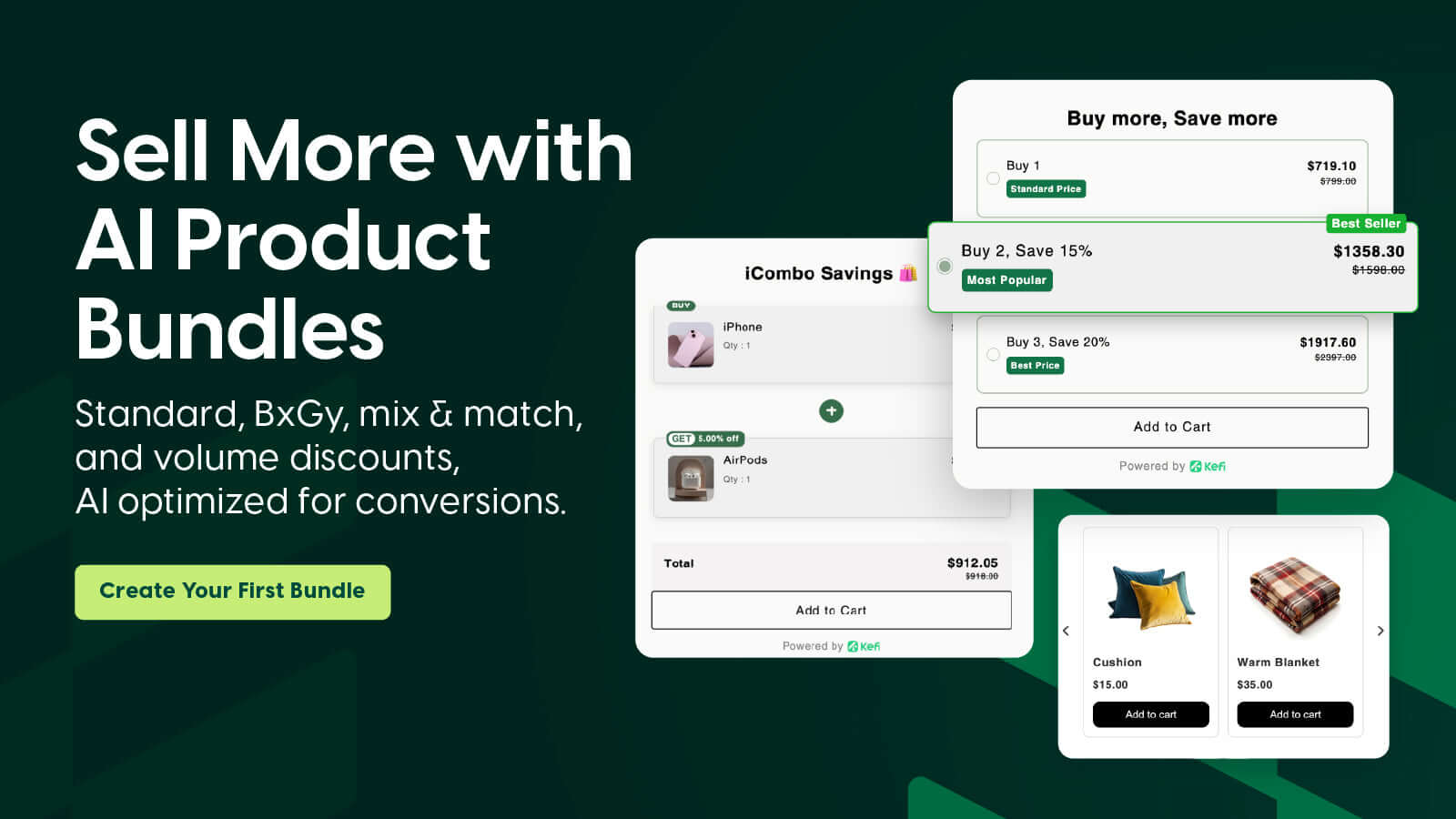 Kefi Product Bundle Builder Discount Coupon Code