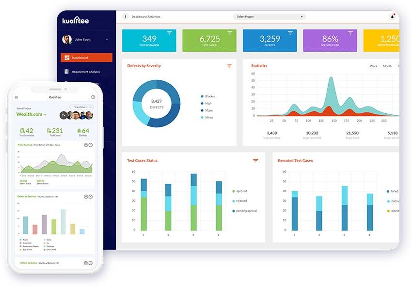 Kualitee Screenshot