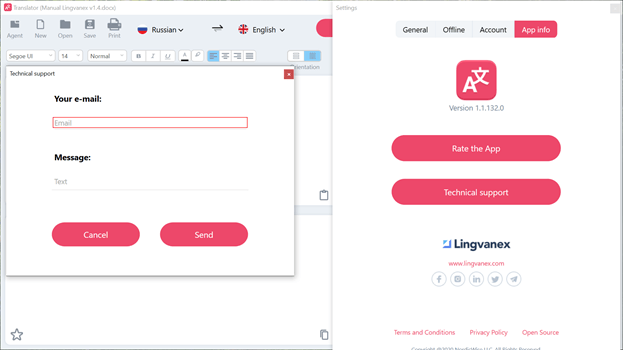 Lingvanex Screenshot