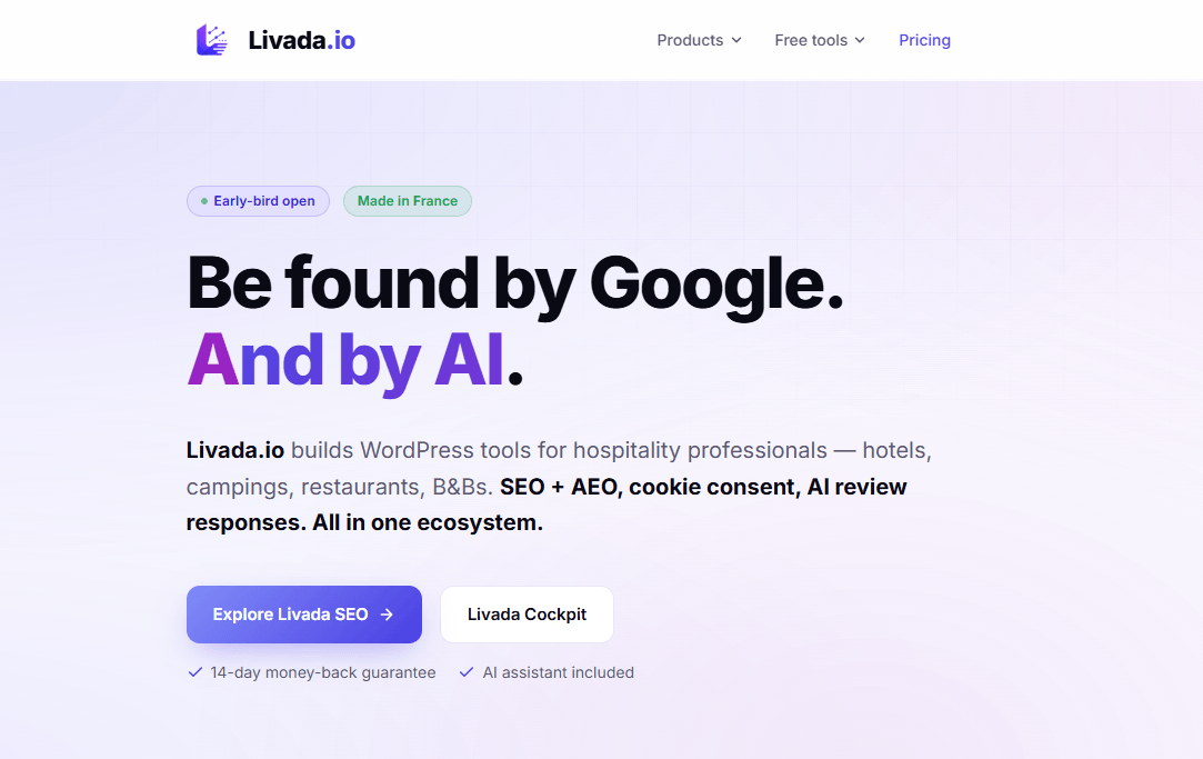 Livada.io Screenshot