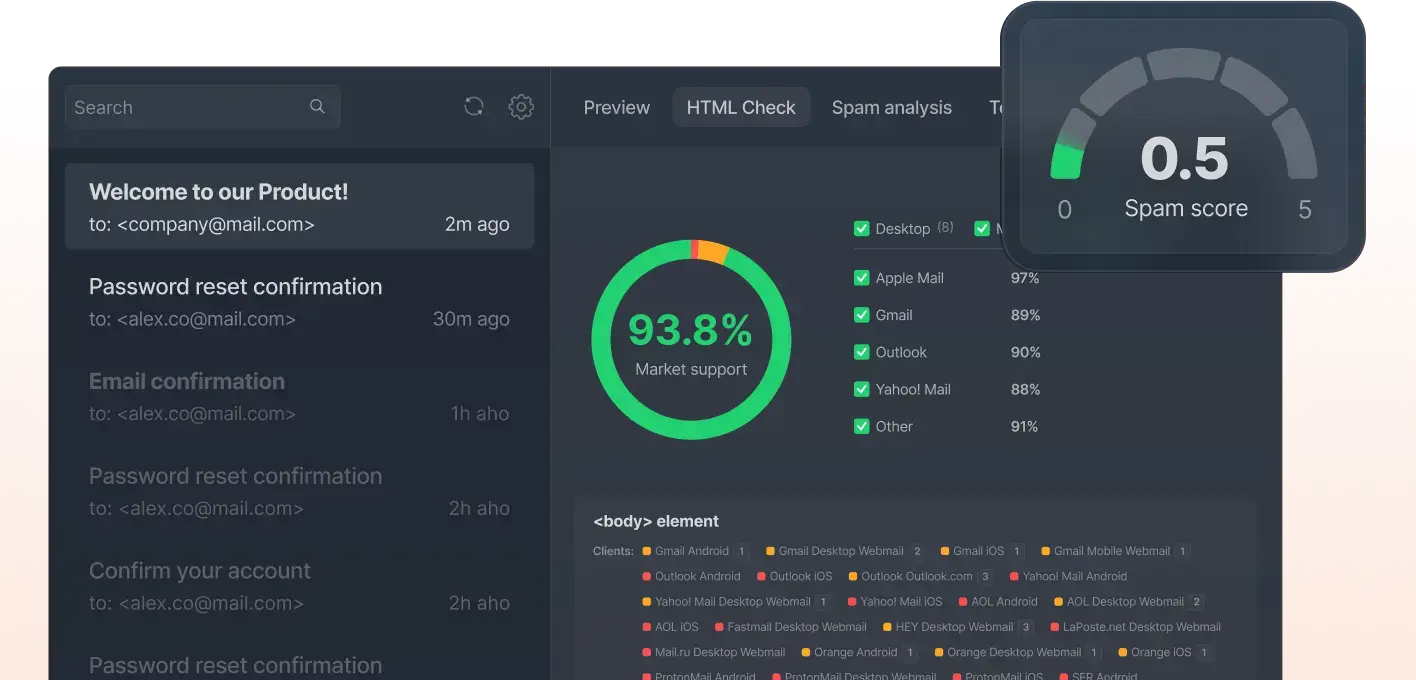 Mailtrap Screenshot