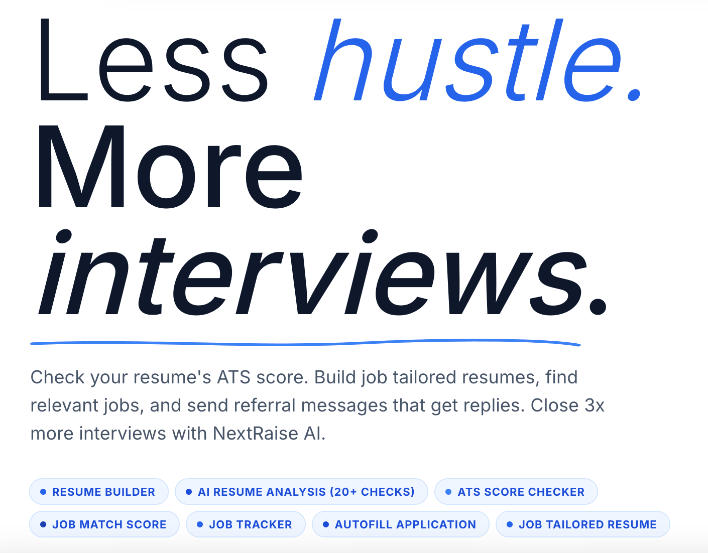 NextRaise.ai Screenshot