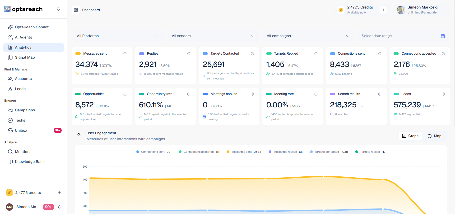 Optareach Screenshot
