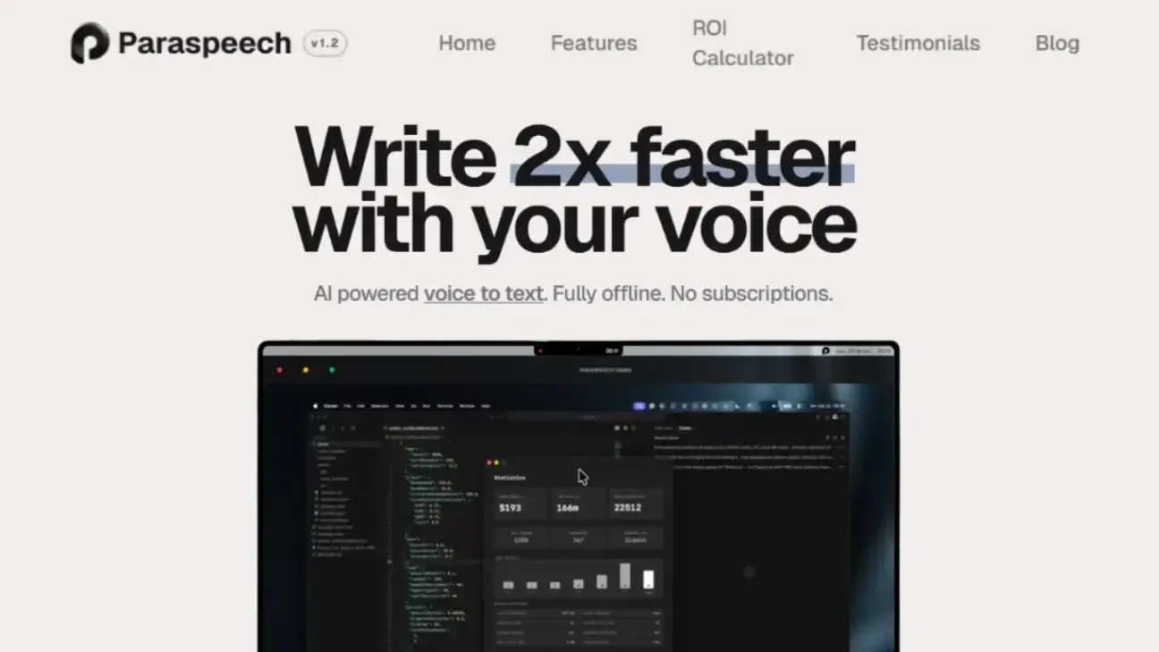 Paraspeech Screenshot