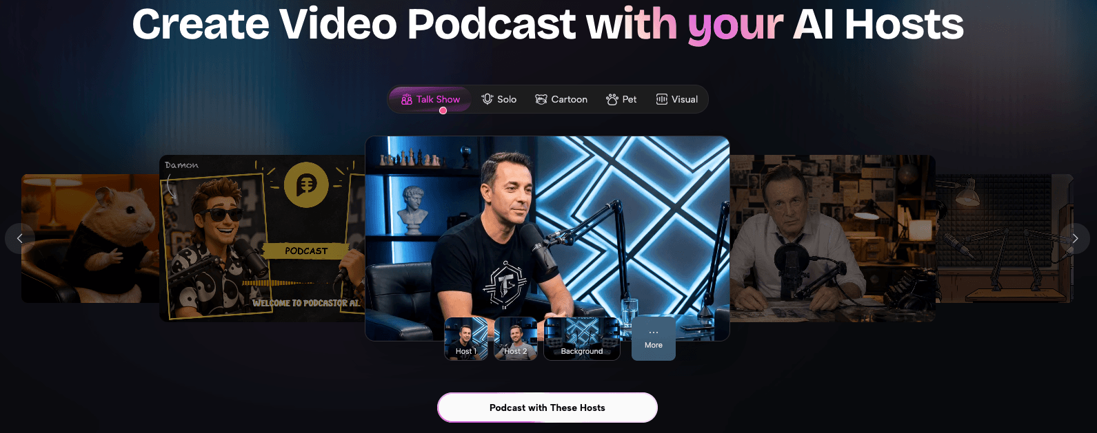PodcastorAI Screenshot