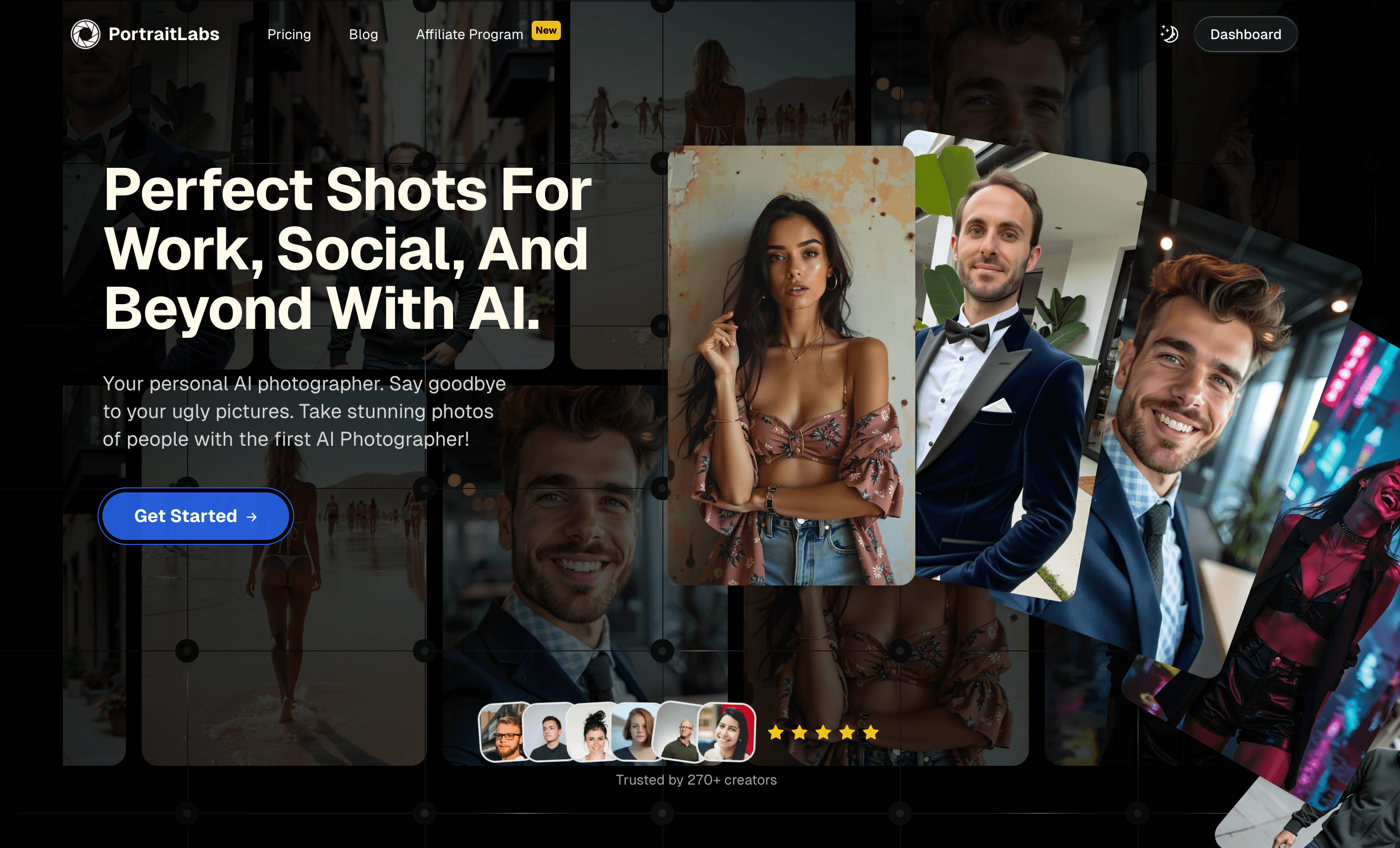 PortraitLabs Screenshot