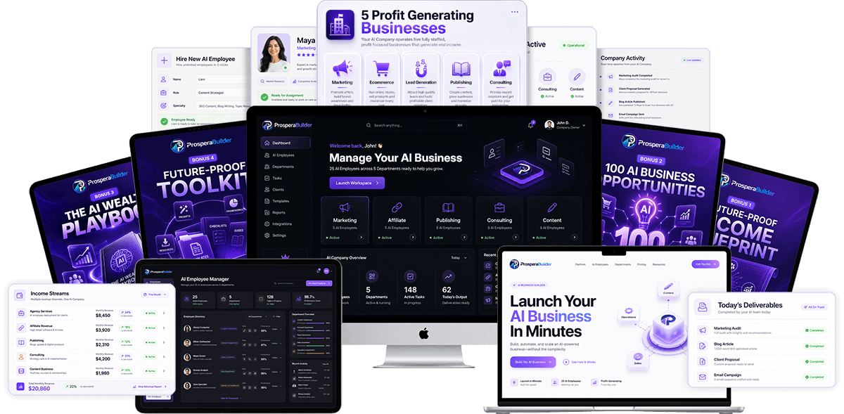 ProsperaBuilder Screenshot