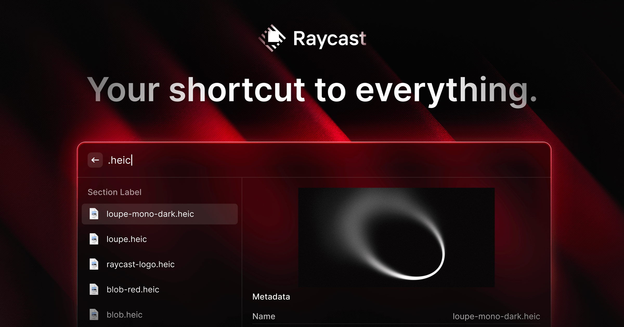 Raycast Screenshot