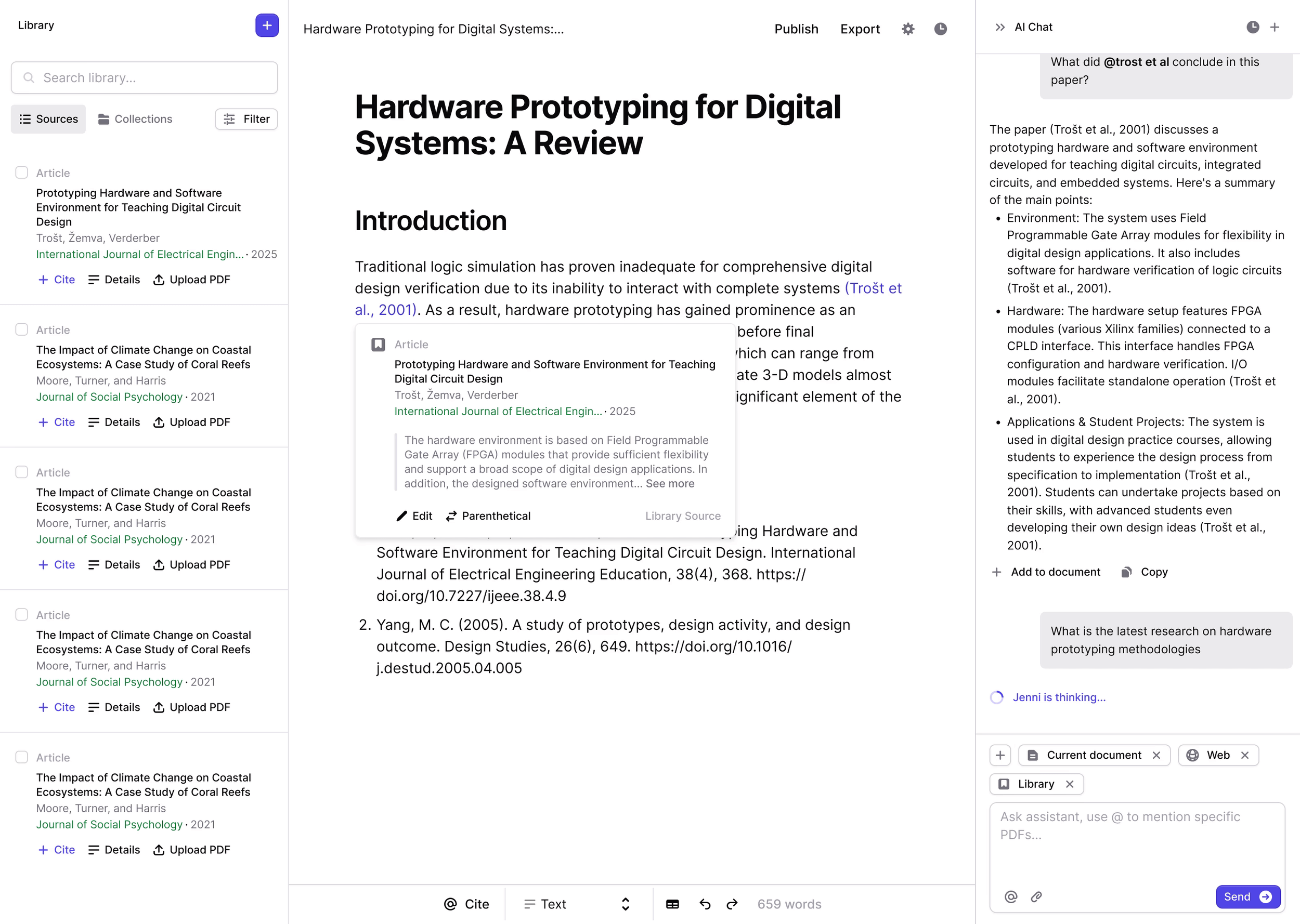 ScholarAI Screenshot