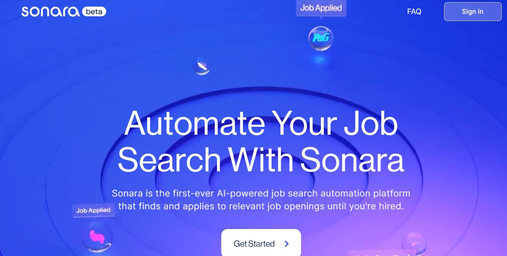 Sonara AI Screenshot