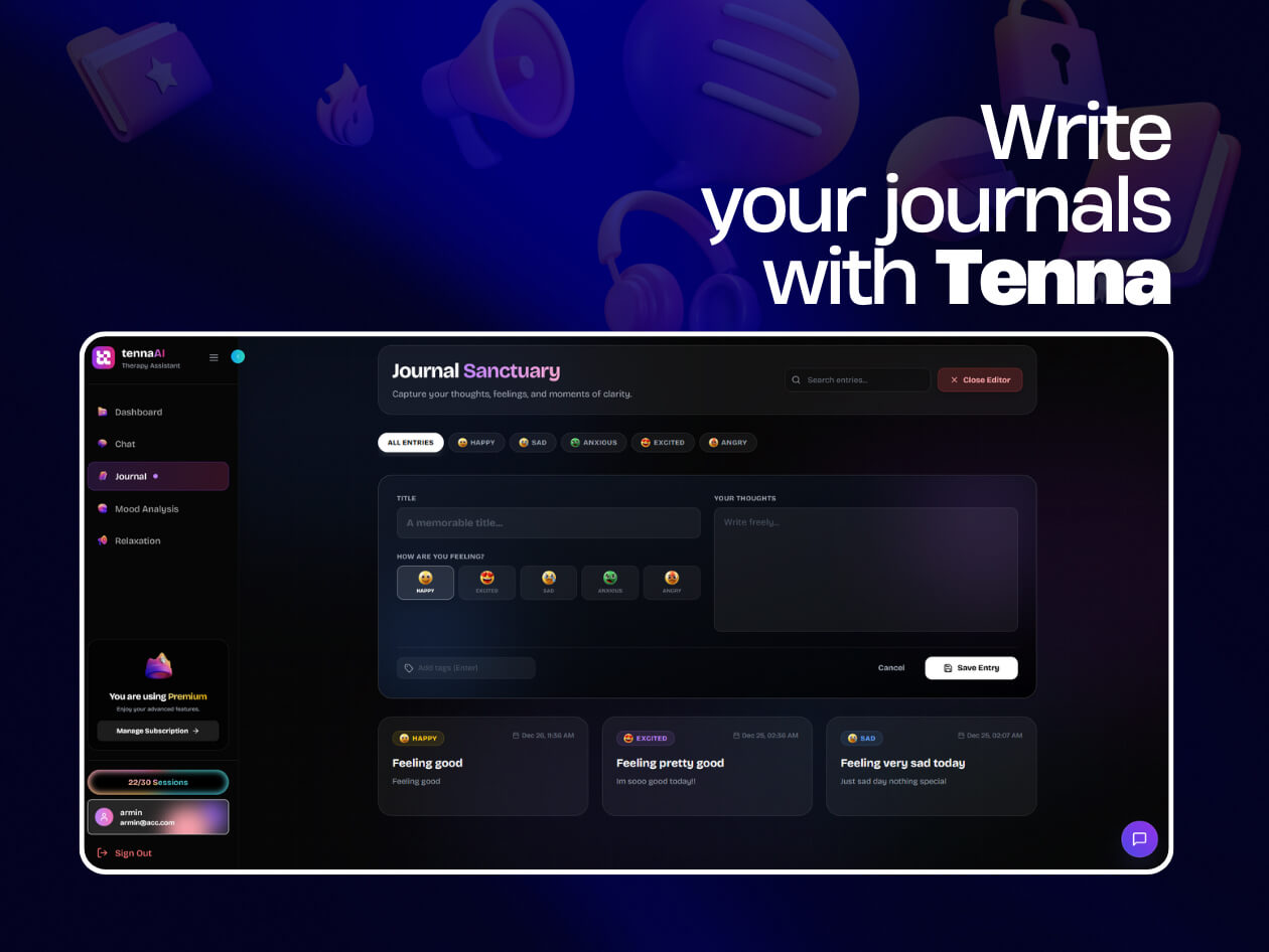 Tenna AI Screenshot