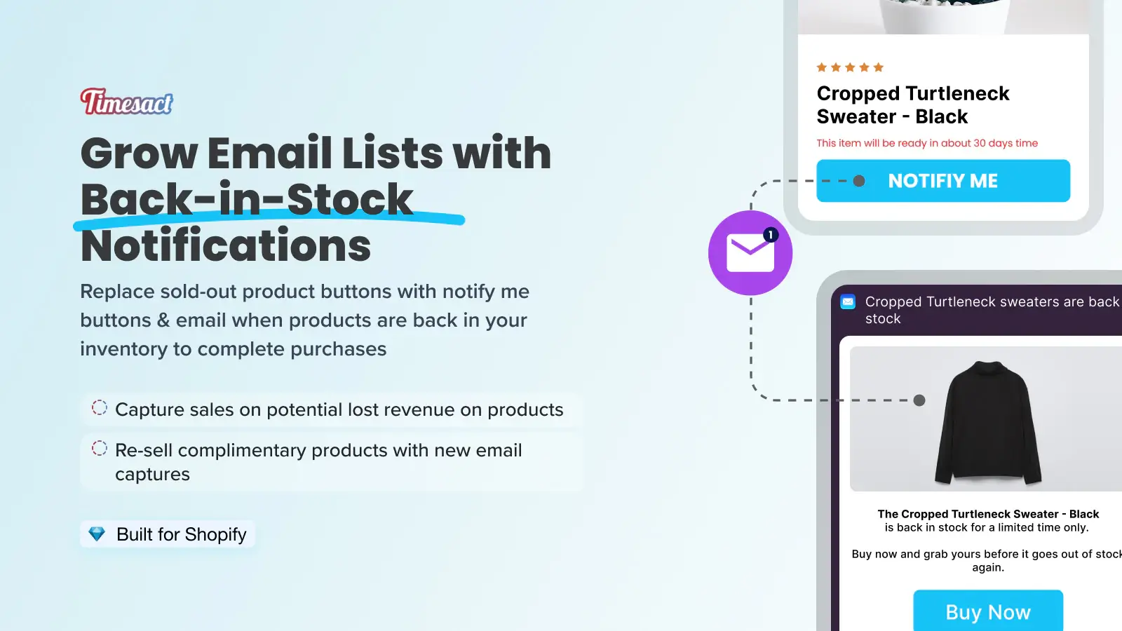 Timesact Preorder | Notify Me Screenshot