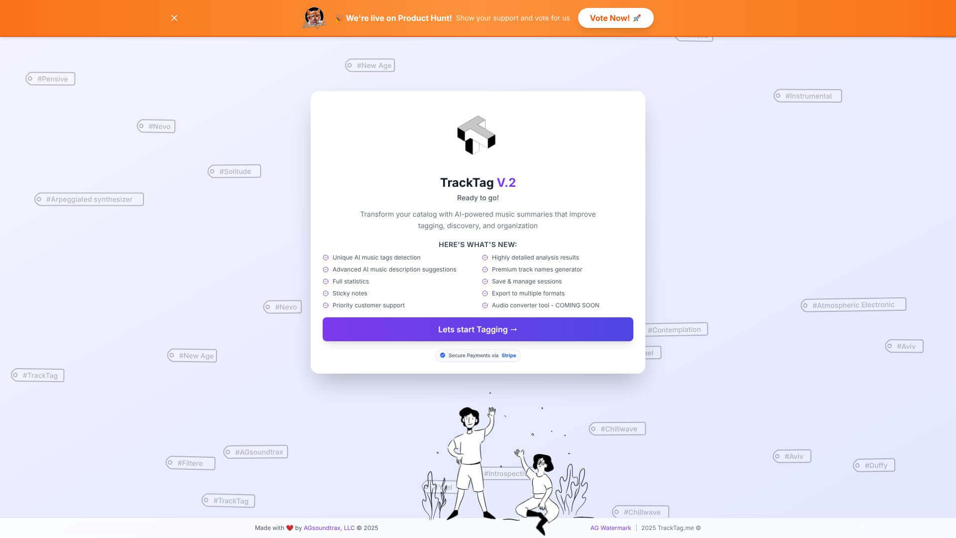 TrackTag Screenshot