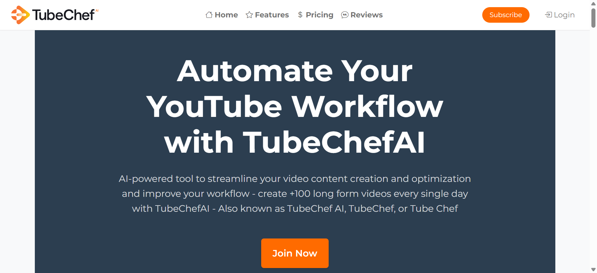 TubeChef AI Screenshot