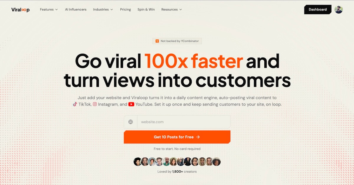 Viraloop Screenshot