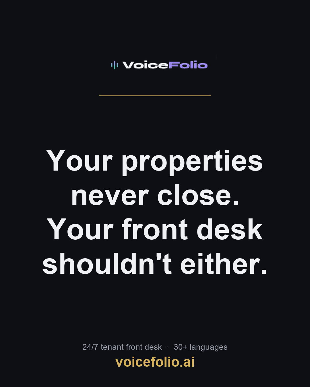 VoiceFolio Screenshot