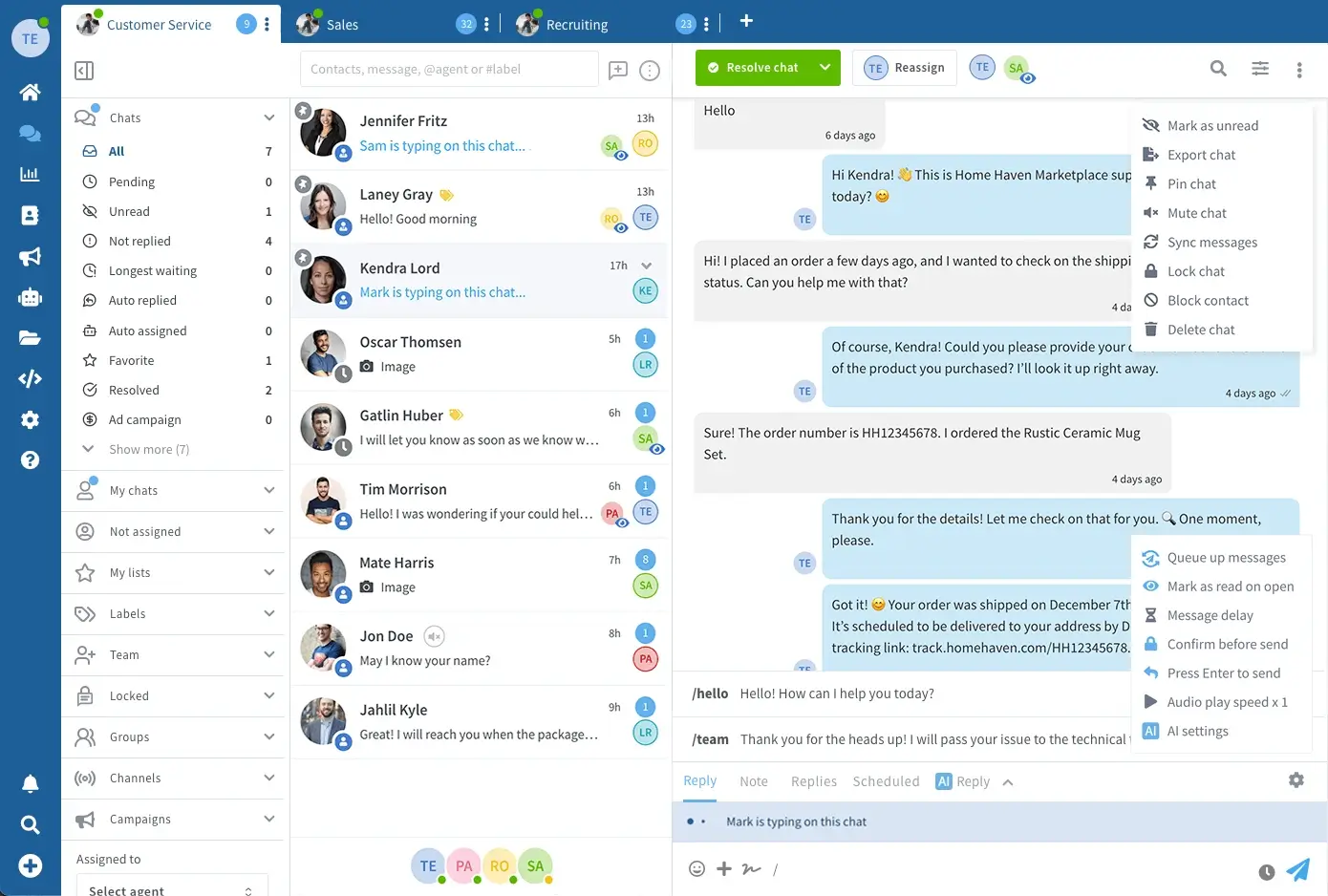 Wassenger Screenshot