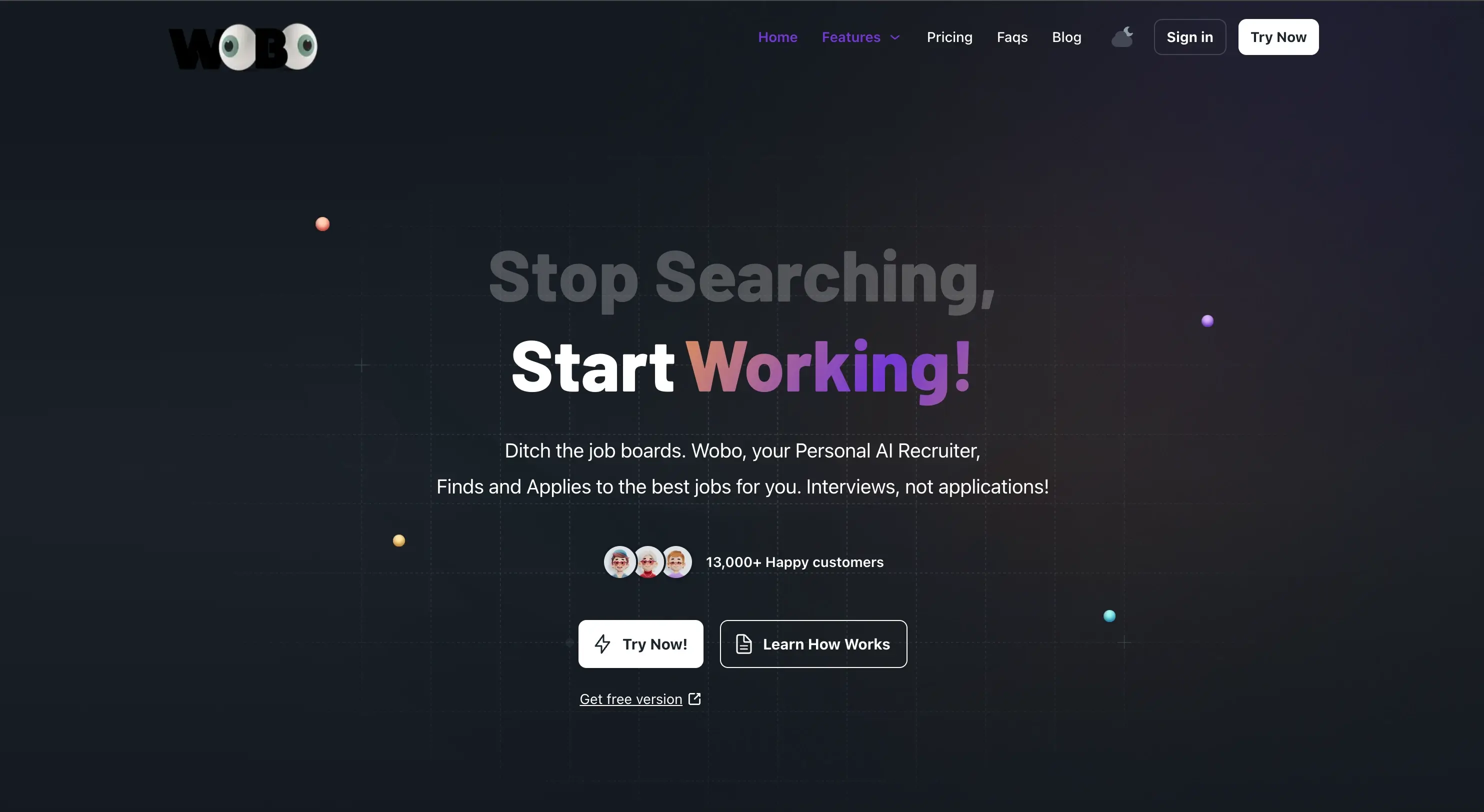 Wobo AI Screenshot