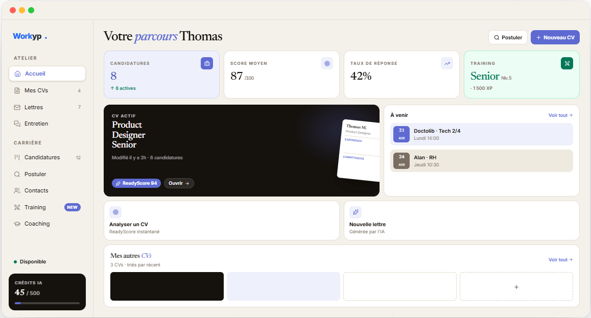 Workyp Screenshot