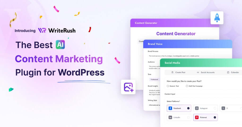 WriteRush AI Screenshot