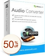 Aiseesoft Audio Converter Code coupon de réduction