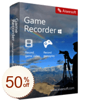 Aiseesoft Game Recorder Code coupon de réduction