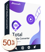 Aiseesoft Total Media Converter Code coupon de réduction